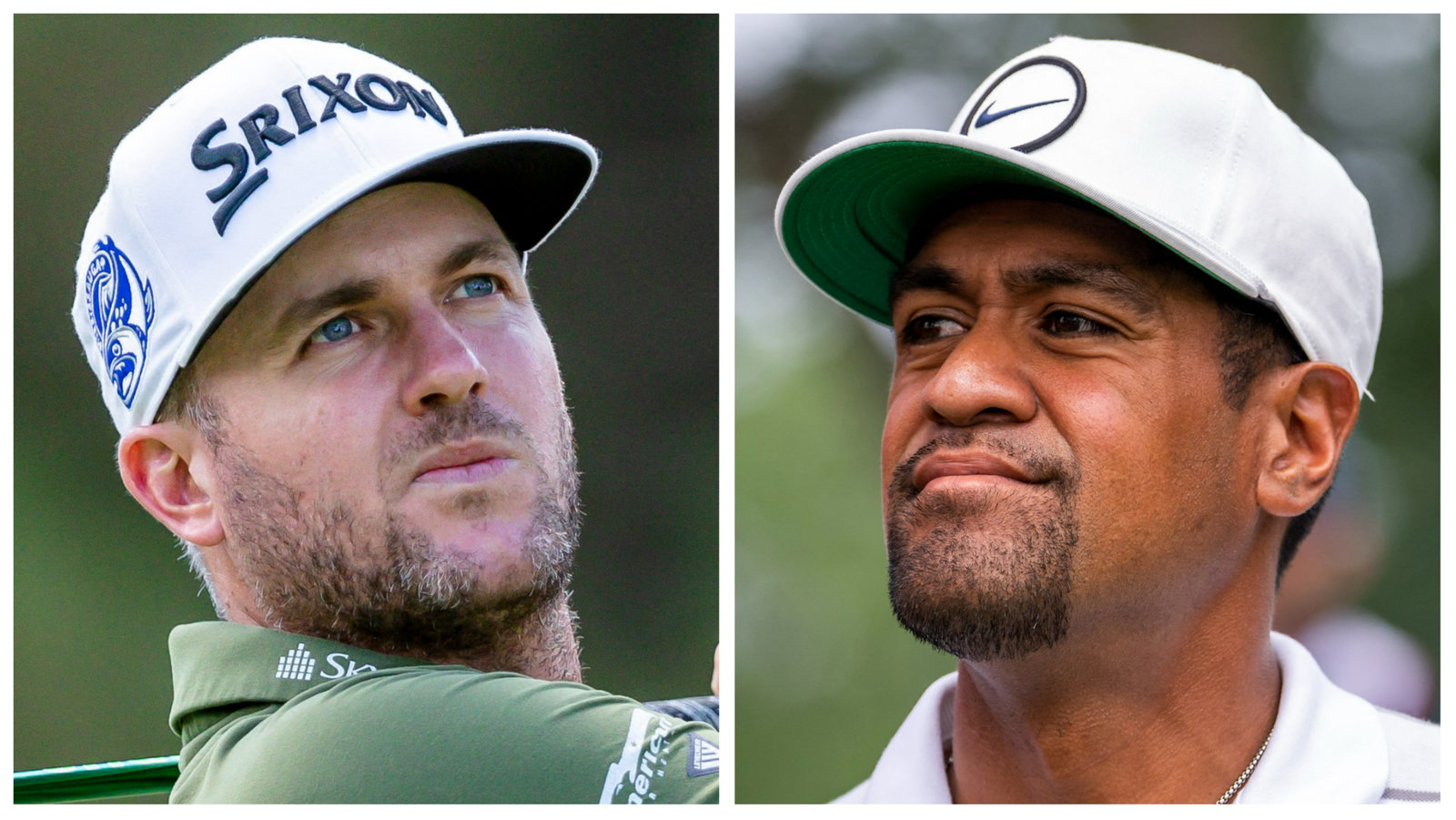 Taylor Pendrith leads Tony Finau at the Rocket Mortgage Classic